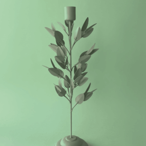 Candelabro rama verde