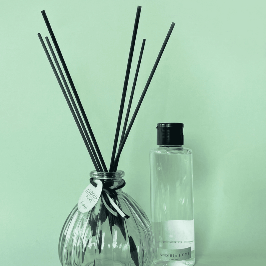 Difusor Mikado Artesanal Gris – 150 ml