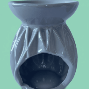 Quemador de cera Origami - Gris azulado