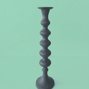 Candelabro verde oliva