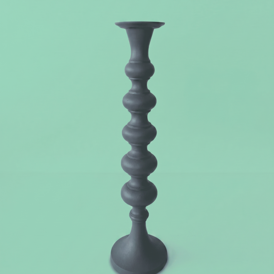 Candelabro verde oliva