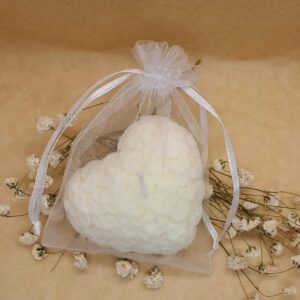 Detalle Artesanal para Eventos - Corazón florecido