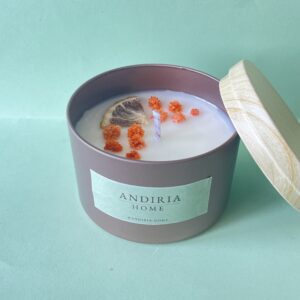 Vela Lata Cobre - Lima & Mandarina