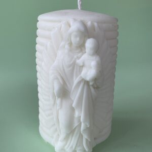 Vela Decorativa Virgen de la Dulce Espera