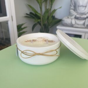Vela Joyero con tapa - Rosa salvaje