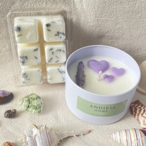 Pack Vela Lata/Wax Melt cubo - Lavanda