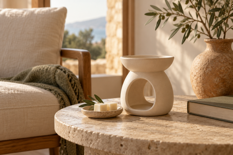 Aroma y estilo en casa: elige un quemador de cera decorativo
