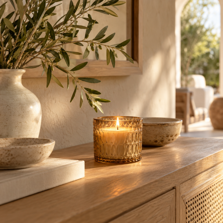 Una vela también decora: ideas para vestir la casa con aroma y luz